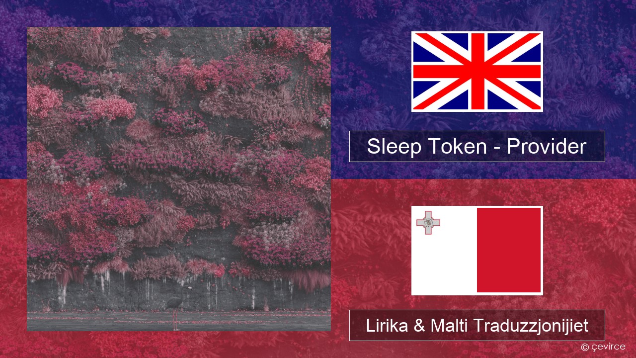 Sleep Token – Provider Ingliż Lirika & Malti Traduzzjonijiet
