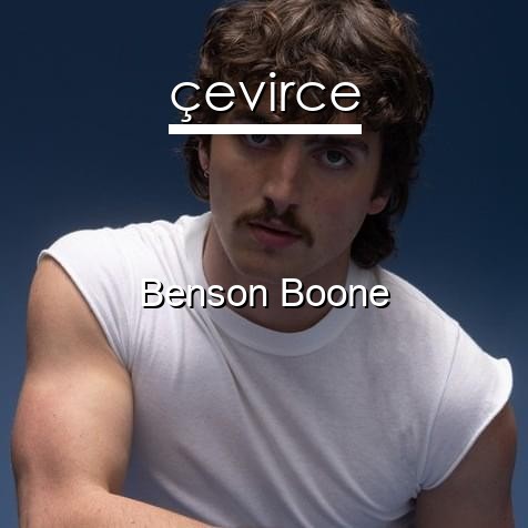 Benson Boone