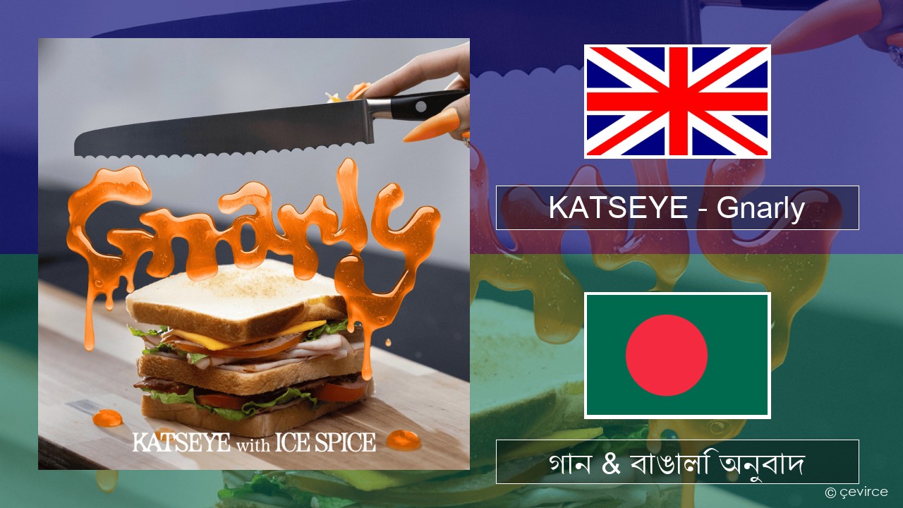 KATSEYE – Gnarly (Ice Spice Remix) ইংরেজি গান & বাঙালি অনুবাদ