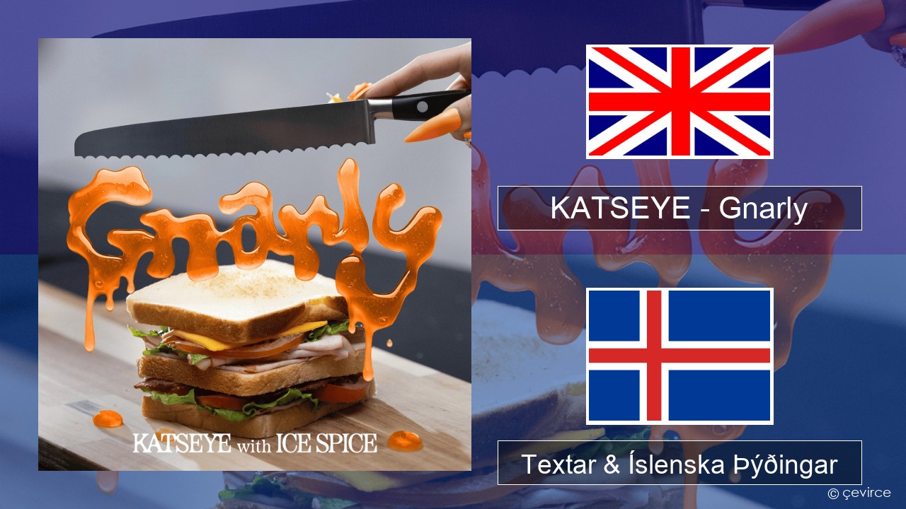 KATSEYE – Gnarly (Ice Spice Remix) Íslenska Textar & Íslenska Þýðingar