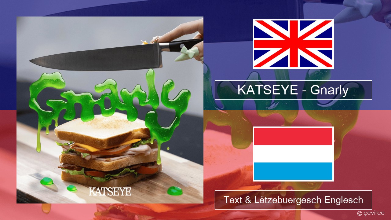 KATSEYE – Gnarly Englisch Text & Lëtzebuergesch Englesch