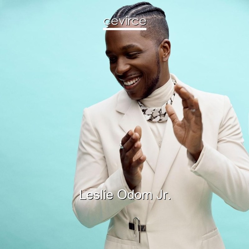 Leslie Odom Jr.