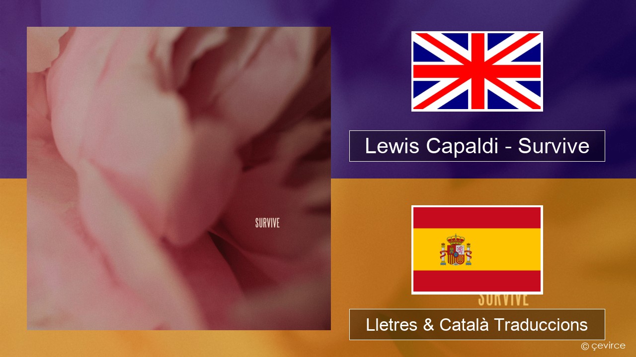 Lewis Capaldi – Survive Anglès Lletres & Català Traduccions