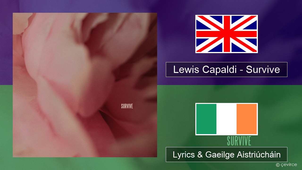 Lewis Capaldi – Survive Béarla Lyrics & Gaeilge Aistriúcháin