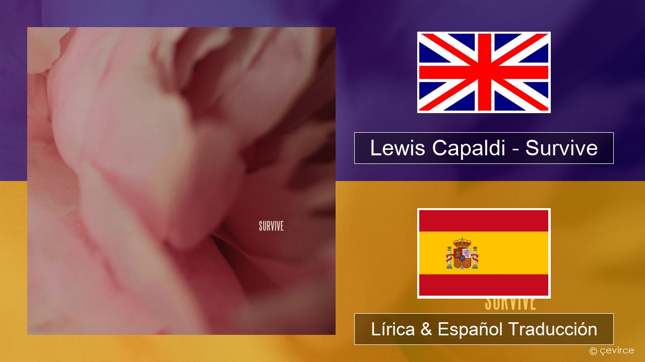 Lewis Capaldi – Survive Ingl Lírica & Español Traducción