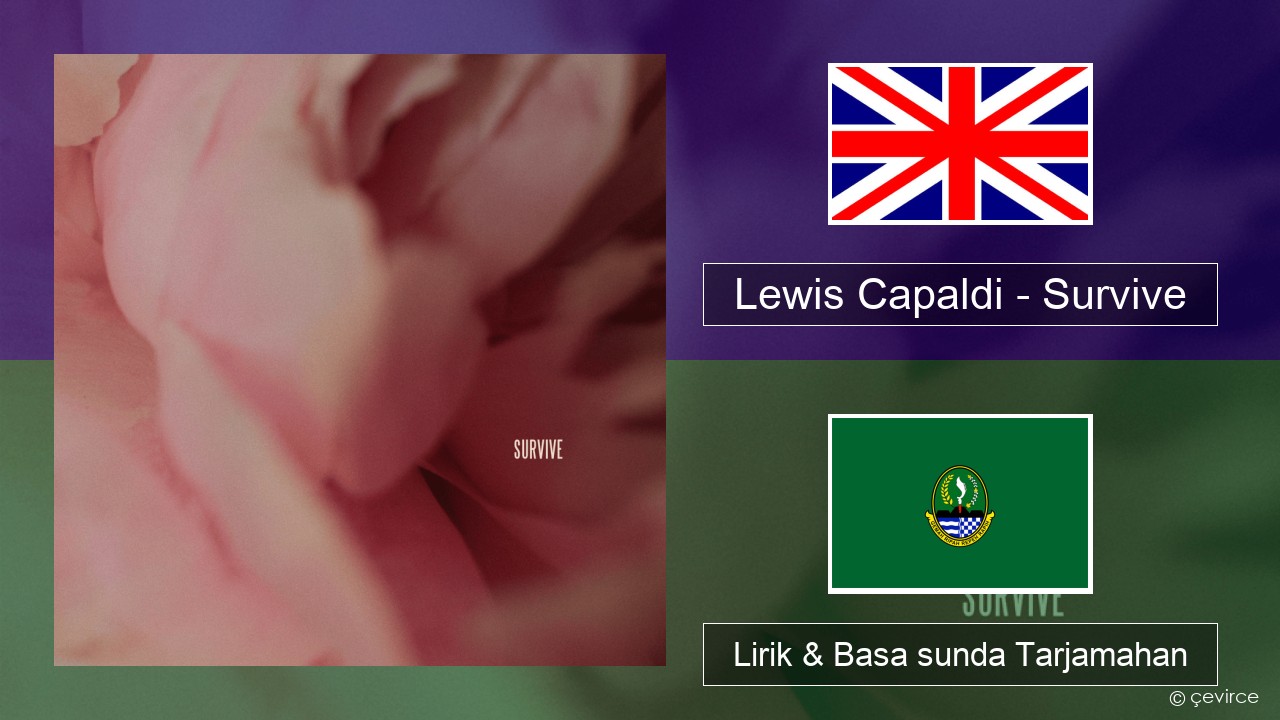Lewis Capaldi – Survive Basa inggris Lirik & Basa sunda Tarjamahan