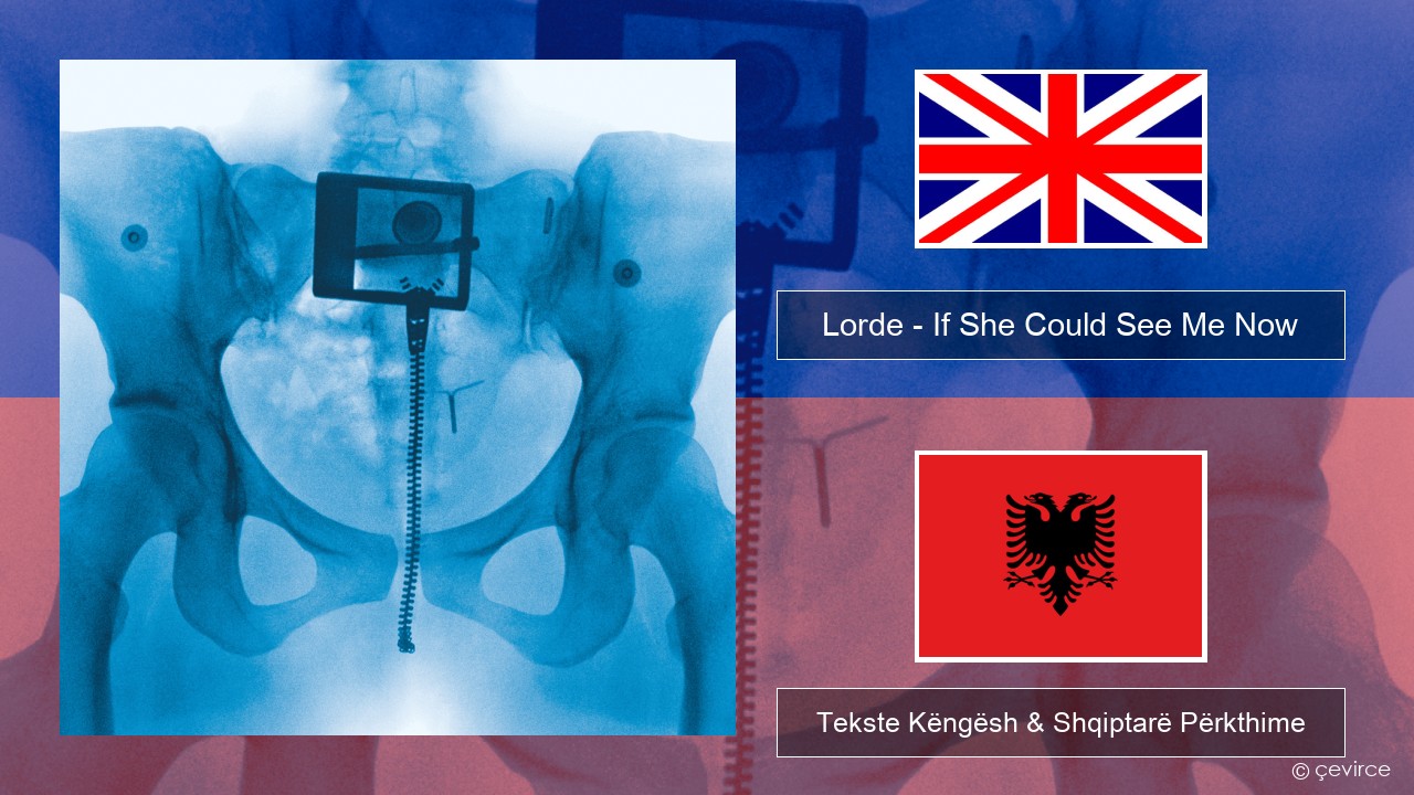 Lorde – If She Could See Me Now Anglisht Tekste Këngësh & Shqiptarë Përkthime