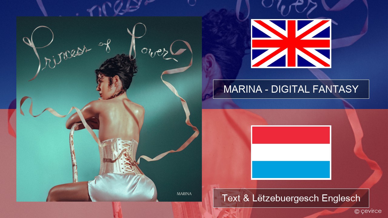 MARINA – DIGITAL FANTASY Englisch Text & Lëtzebuergesch Englesch