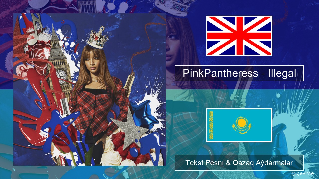 PinkPantheress – Illegal Aǵylshyn Tekst Pesnı & Qazaq (latyn) Aýdarmalar