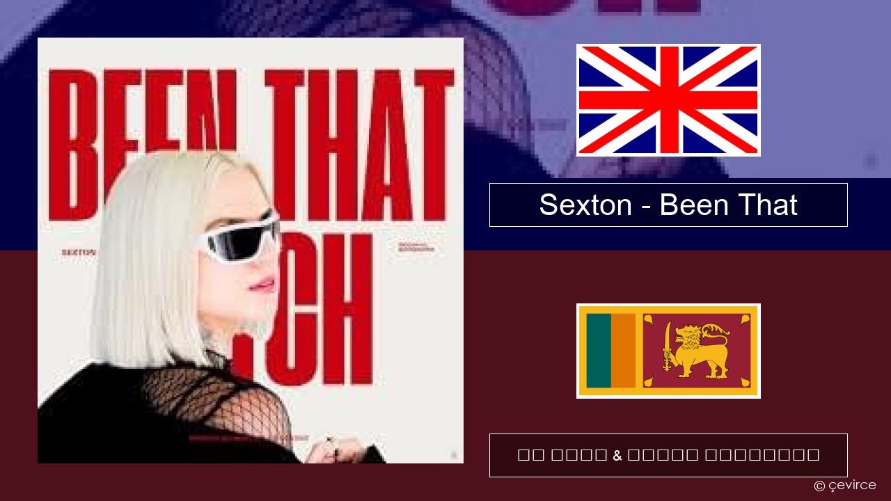 Sexton – Been That ඉංග්රීසි පද රචනය & සිංහල පරිවර්තන
