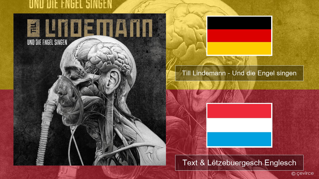 Till Lindemann – Und die Engel singen Däitsch Text & Lëtzebuergesch Englesch