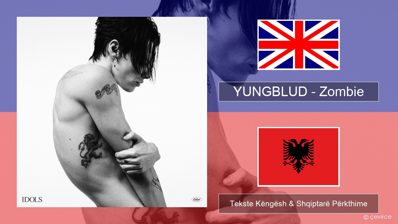 YUNGBLUD – Zombie Anglisht Tekste Këngësh & Shqiptarë Përkthime