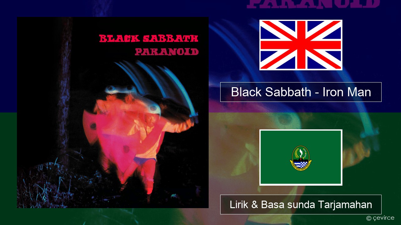 Black Sabbath – Iron Man Basa inggris Lirik & Basa sunda Tarjamahan