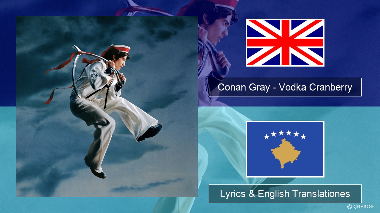 Conan Gray – Vodka Cranberry Anglorum Lyrics & English Translationes