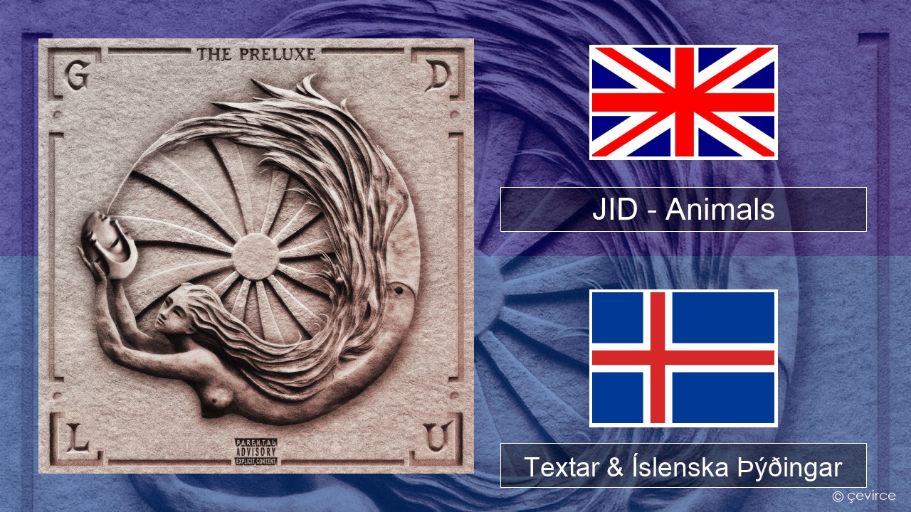 JID – Animals (Pt. I) Íslenska Textar & Íslenska Þýðingar