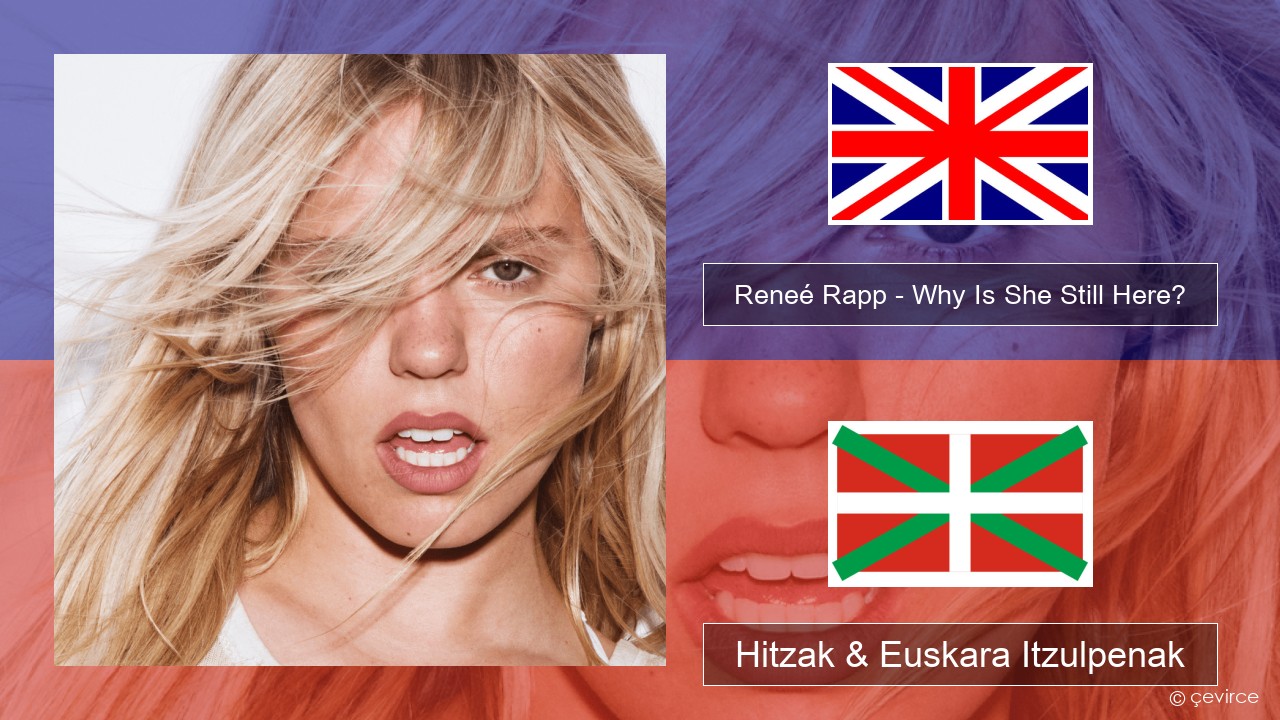 Reneé Rapp – Why Is She Still Here? Ingelesa Hitzak & Euskara Itzulpenak