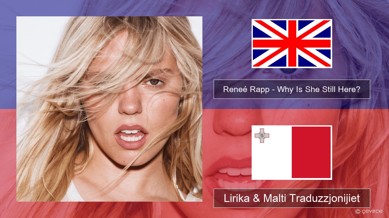 Reneé Rapp – Why Is She Still Here? Ingliż Lirika & Malti Traduzzjonijiet