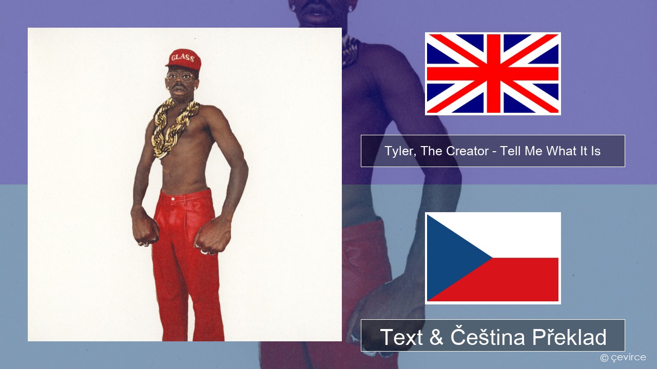 Tyler, The Creator – Tell Me What It Is Anglický Text & Čeština Překlad