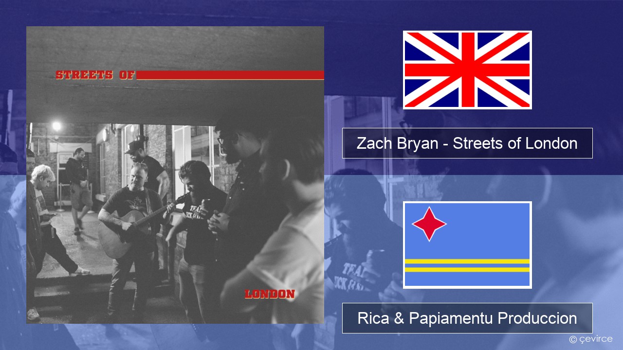 Zach Bryan – Streets of London Ing Rica & Papiamentu Produccion