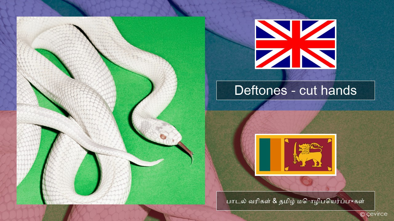 Deftones – cut hands தமிழ் பாடல் வரிகள் & தமிழ் மொழிபெயர்ப்புகள்