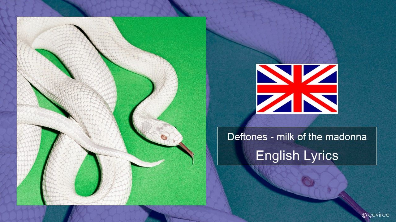 Deftones – milk of the madonna English Lyrics