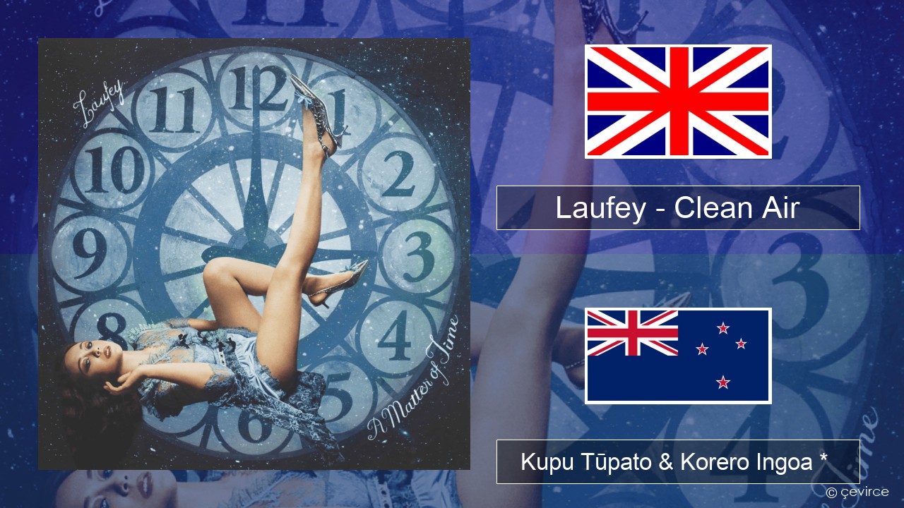 Laufey – Clean Air Ingoa * Kupu Tūpato & Korero Ingoa *
