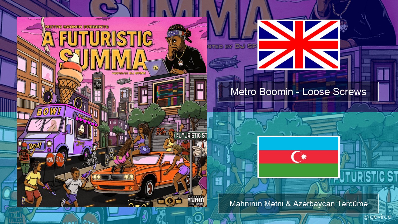 Metro Boomin – Loose Screws İngilis dili Mahnının Mətni & Azərbaycan Tərcümə