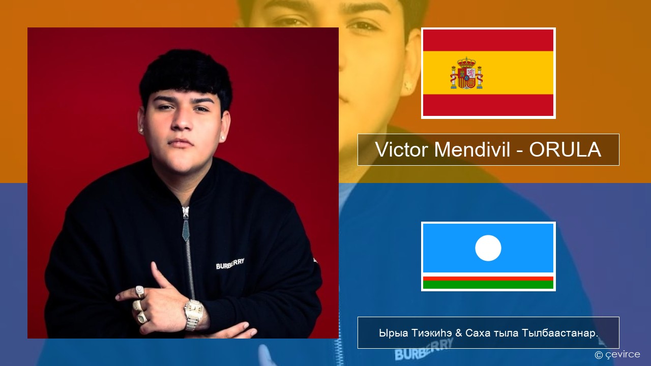 Victor Mendivil – ORULA Испанскай Ырыа Тиэкиһэ & Саха тыла Тылбаастанар.
