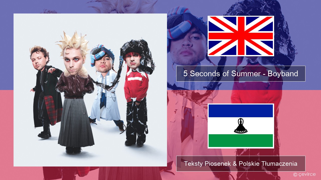 5 Seconds of Summer – Boyband Polski Teksty Piosenek & Polskie Tłumaczenia