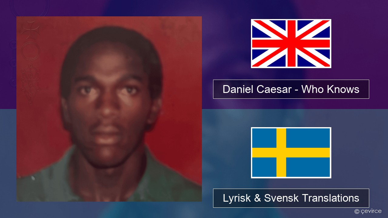 Daniel Caesar – Who Knows Engelsk Lyrisk & Svensk Translations