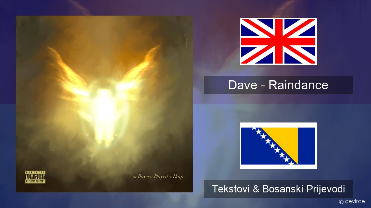 Dave – Raindance Engleski Tekstovi & Bosanski Prijevodi