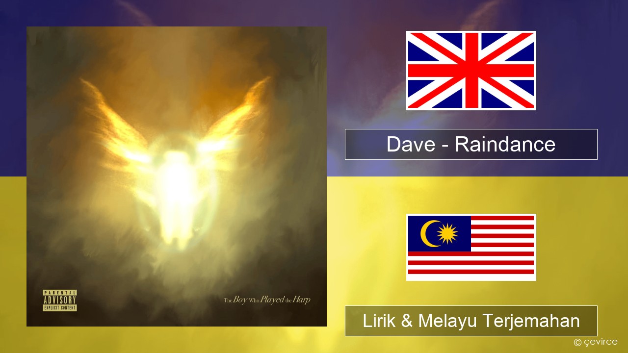 Dave – Raindance Francais Lirik & Melayu (Malay) Terjemahan