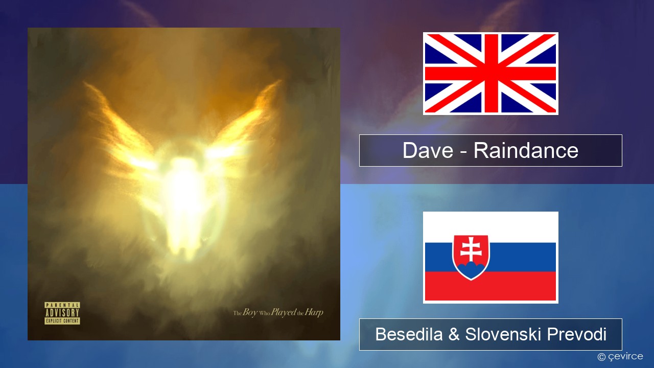 Dave – Raindance Slovenščina Besedila & Slovenski Prevodi