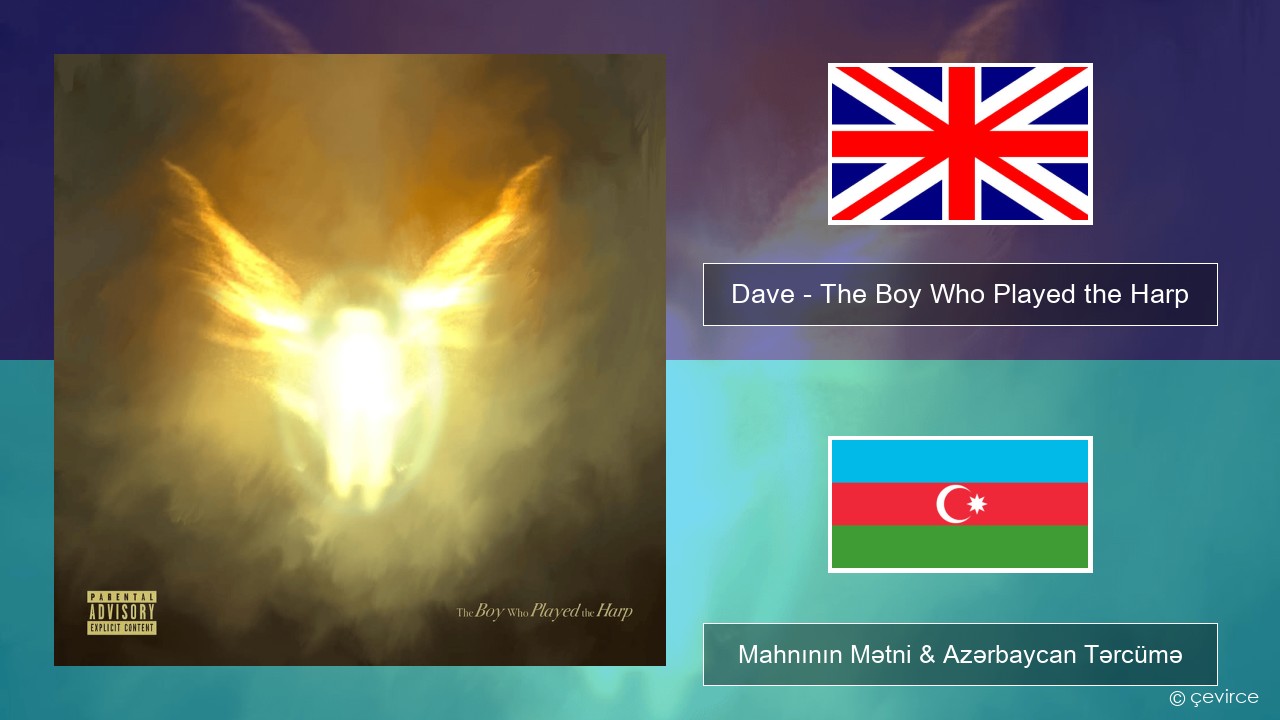 Dave – The Boy Who Played the Harp İngilis dili Mahnının Mətni & Azərbaycan Tərcümə