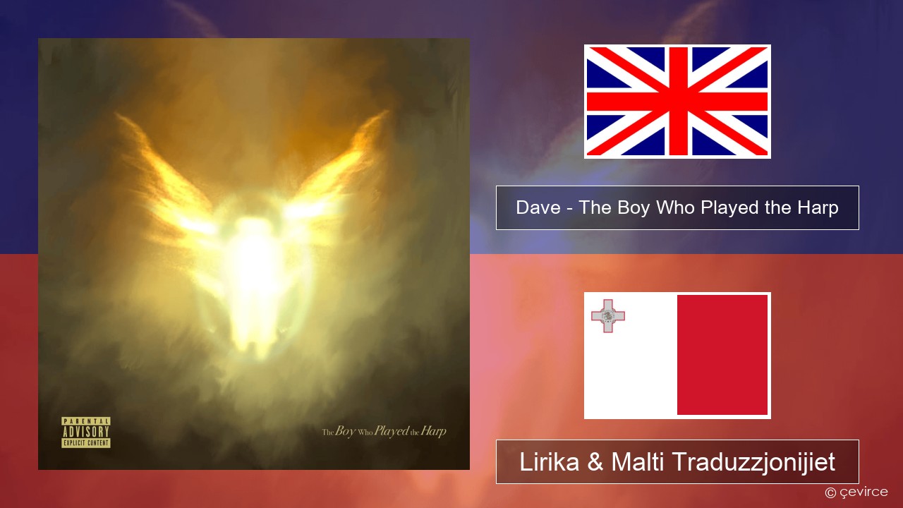 Dave – The Boy Who Played the Harp Ingliż Lirika & Malti Traduzzjonijiet