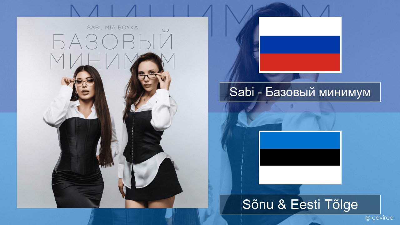Sabi (RUS) – Базовый минимум (Basic Minimum) Vene Sõnu & Eesti Tõlge