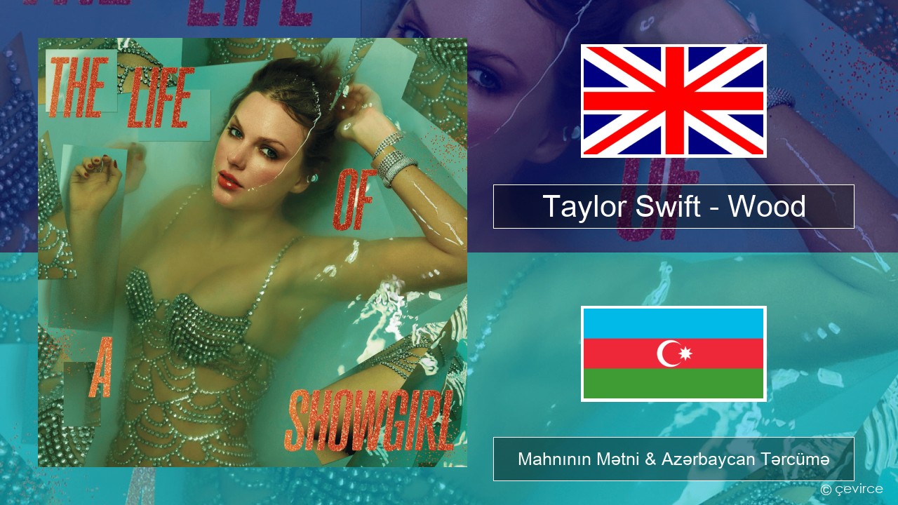Taylor Swift – Wood İngilis dili Mahnının Mətni & Azərbaycan Tərcümə