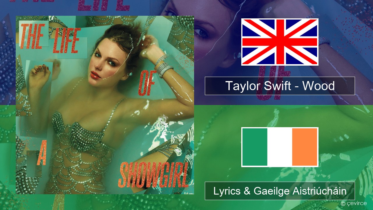 Taylor Swift – Wood Béarla Lyrics & Gaeilge Aistriúcháin