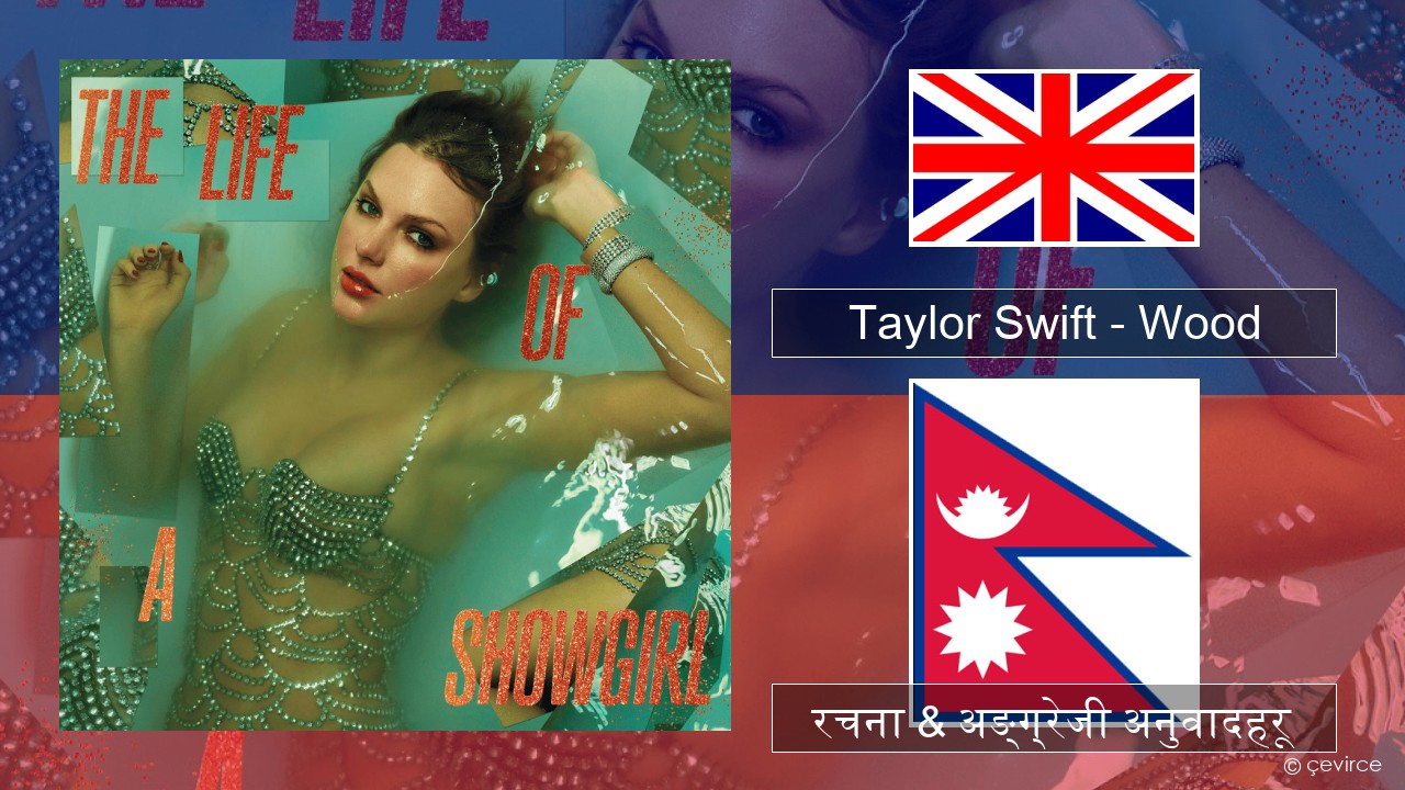 Taylor Swift – Wood अंग्रेजि रचना & अङ्ग्रेजी अनुवादहरू