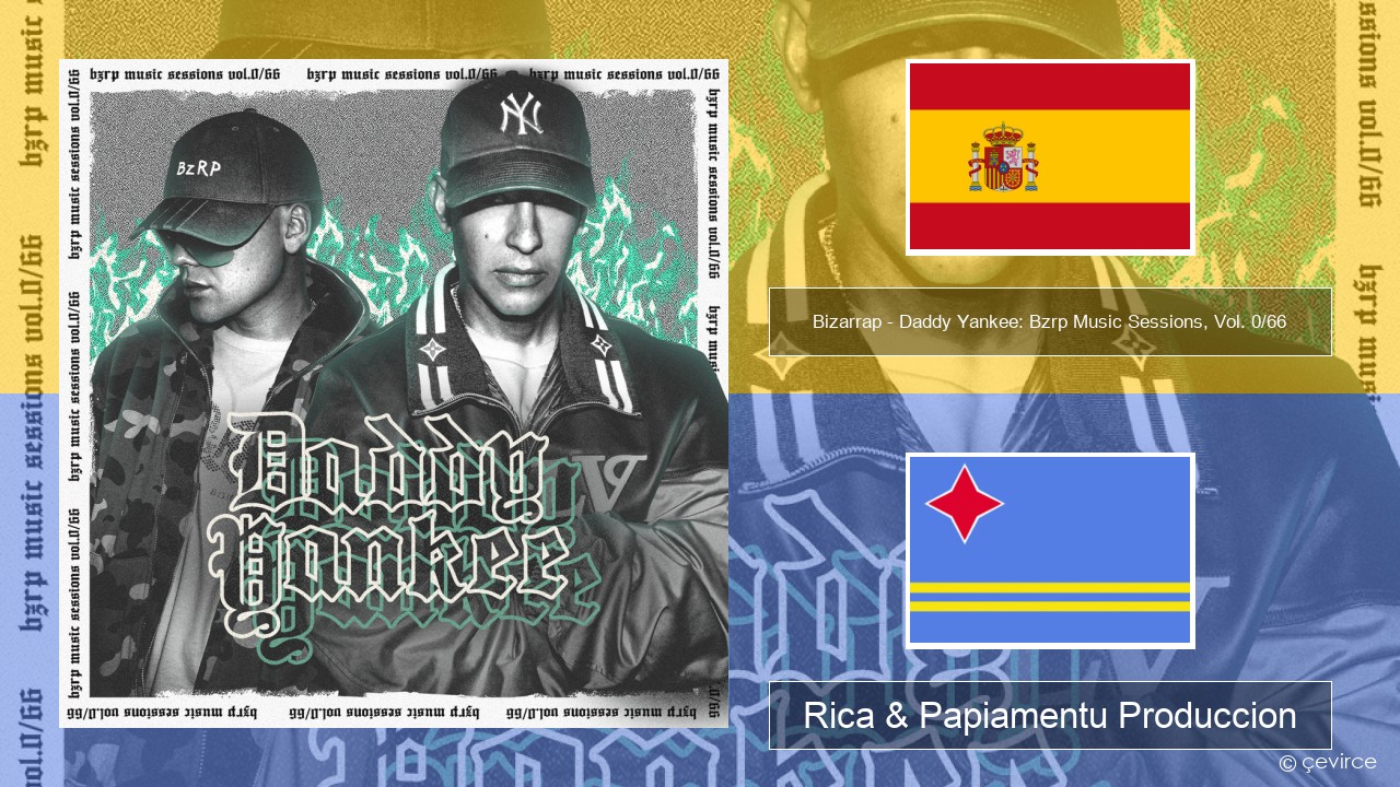 Bizarrap – Daddy Yankee: Bzrp Music Sessions, Vol. 0/66 Spañó Rica & Papiamentu Produccion