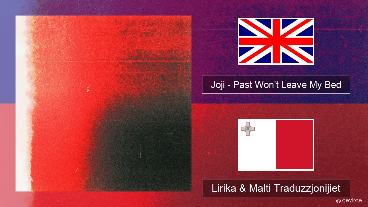 Joji – Past Won’t Leave My Bed Ingliż Lirika & Malti Traduzzjonijiet