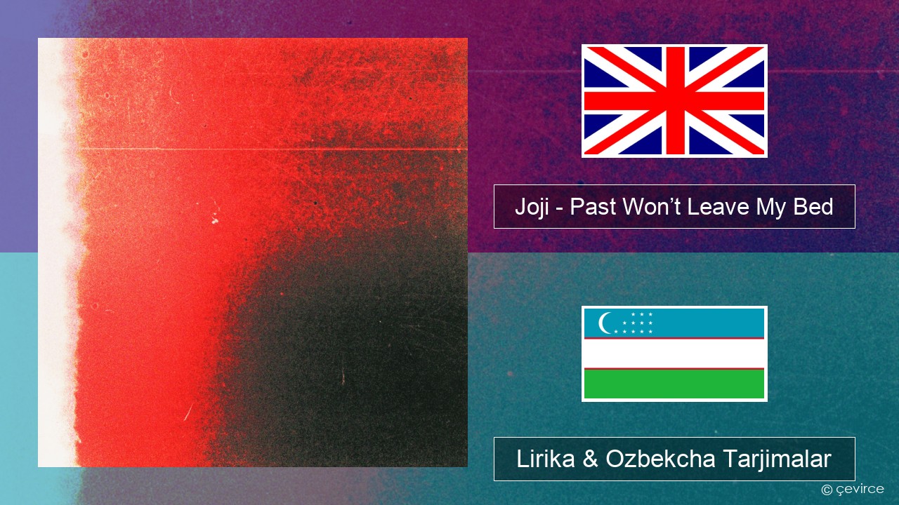 Joji – Past Won’t Leave My Bed Ingliz tili Lirika & Ozbekcha Tarjimalar