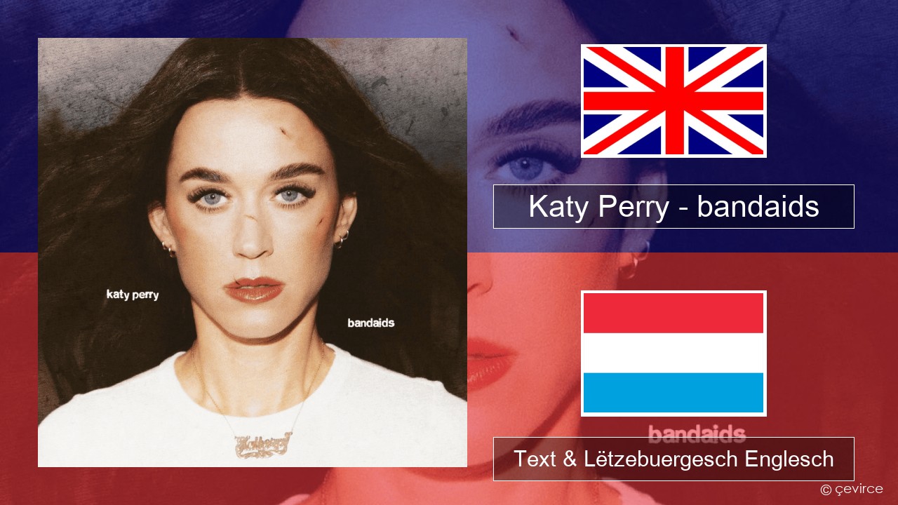 Katy Perry – bandaids Englisch Text & Lëtzebuergesch Englesch