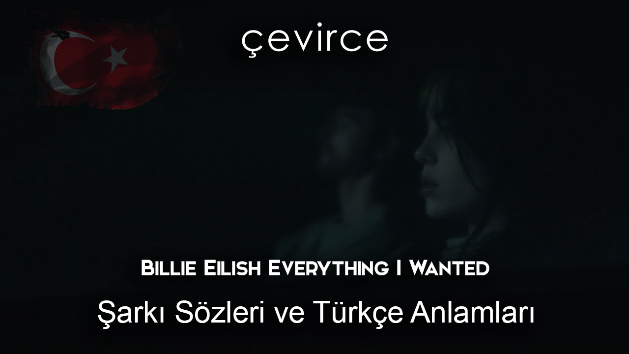 Billie Eilish Everything I Wanted Şarkı Sözleri ve Türkçe Anlamları