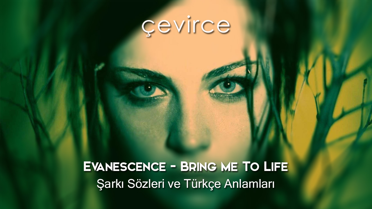 Evanescence – Bring Me To Life Şarkı Sözleri ve Türkçe Anlamları