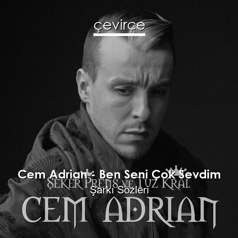 Cem Adrian – Ben Seni Çok Sevdim Şarkı Sözleri