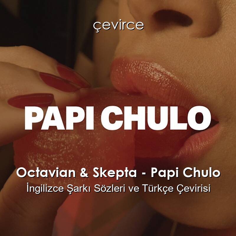 Octavian & Skepta – Papi Chulo İngilizce Sözleri Türkçe Anlamları