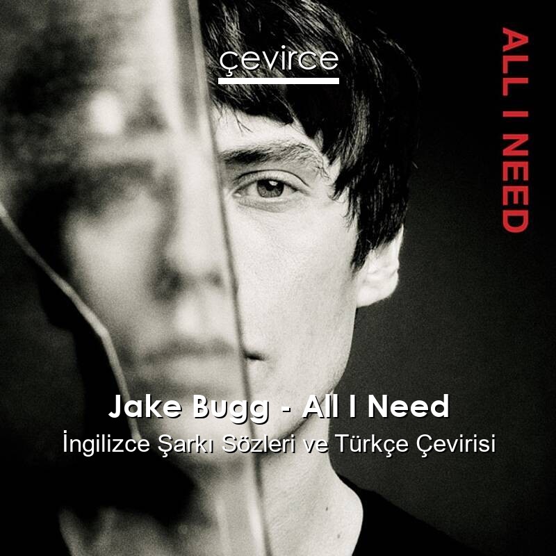 Jake Bugg – All I Need İngilizce Sözleri Türkçe Anlamları