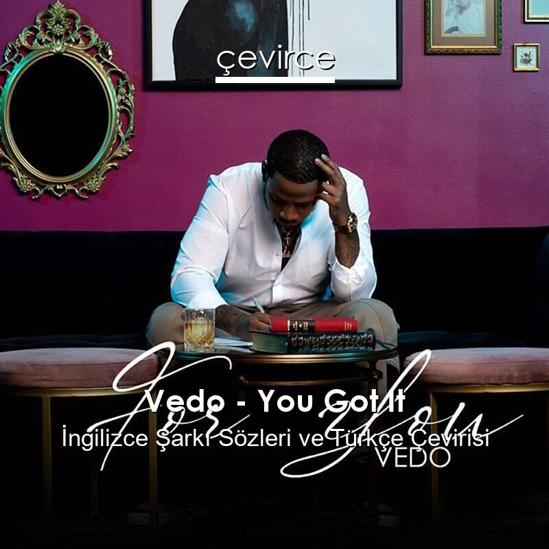 Vedo – You Got It İngilizce Sözleri Türkçe Anlamları