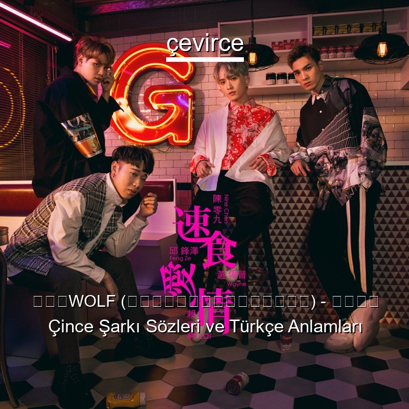 四堅情WOLF (邱鋒澤、陳零九、黃偉晉、賴晏駒) – 速食愛情 Çince Şarkı Sözleri Türkçe Anlamları